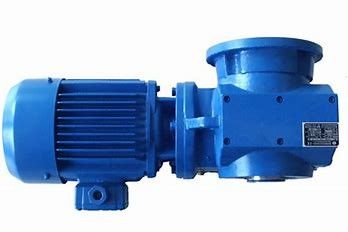 réducteur de 4-187rpm Mini Bevel Helical Worm Gear 100-750N.M