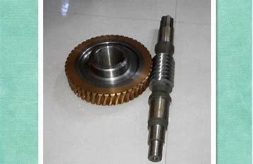 Engrenage à vis sans fin hélicoïdal en bronze en aluminium de la série C95800 de R