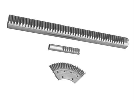 Support inoxydable hélicoïdal d'engrenage à vis sans fin 304, support de pignon droit C45