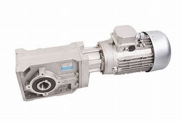 Moteur hélicoïdal de pignon conique de série de R